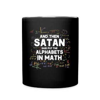 Math Mathematics Science Math Gift - Full Colour Mug - black - Front