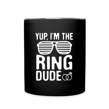 Yes, I am The Ring Type - Full Colour Mug - black - Front