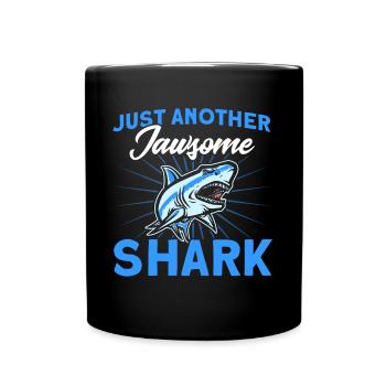 Shark Shark Lover Shark Gift - Full Colour Mug - black - Front