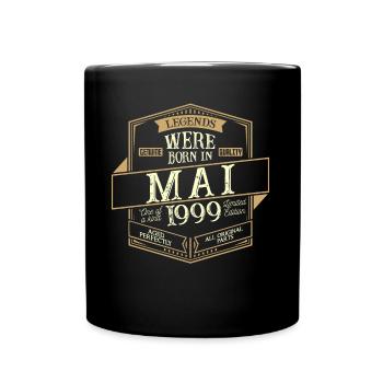 Mai 1999 Anniversaire Homme - Mug uni - noir - Devant