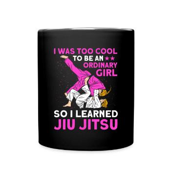 Kampfsportarten Brasilianisches Jiu Jitsu Geschenk - Tasse einfarbig - Schwarz - Vorne