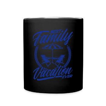 Road Trip Holiday Family Holiday Family Gift - Full Colour Mug - black - Front
