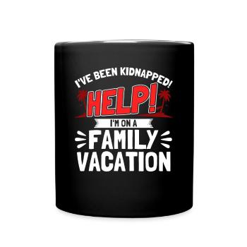 Road Trip Holiday Family Holiday Family Gift - Full Colour Mug - black - Front