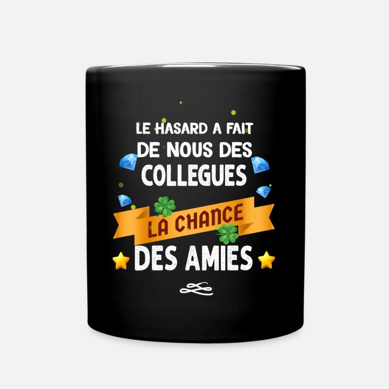 Ma Collègue Est Aussi Mon Amie - Mug uni - noir