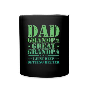 Annoncez la grossesse. - Mug uni - noir - Devant
