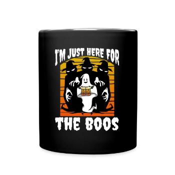 I'm Just Here For The Boos - Full Colour Mug - black - Front
