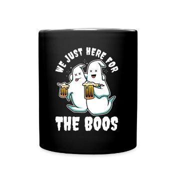 I'm Just Here For The Boos - Full Colour Mug - black - Front