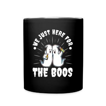 I'm Just Here For The Boos - Full Colour Mug - black - Front