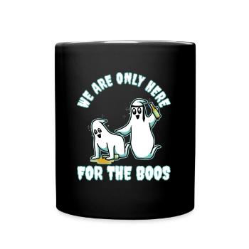 I'm Just Here For The Boos - Full Colour Mug - black - Front