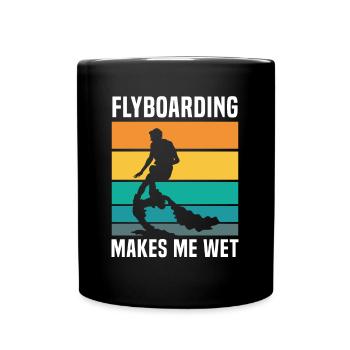 Le flyboard me fait mouiller Hydrojet Water Board - Mug uni - noir - Devant