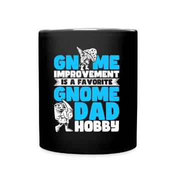 Thanksgiving Funny Dwarves Costume Autumn - Full Colour Mug - black - Front