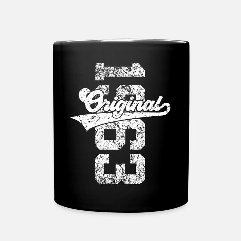 63. GEBURTSTAG ORIGINAL 1963 - Tasse einfarbig - Schwarz