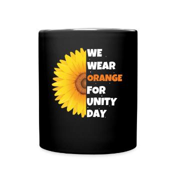 Orange For Kindness Awareness Unity Day - Tasse einfarbig - Schwarz - Vorne
