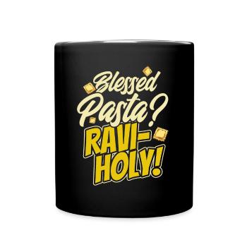 Noodles Noodle Lover Ravioli Cadeau - Mug uni - noir - Devant