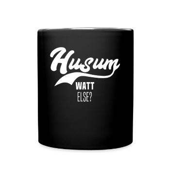 Husum Vacances Husum Mer du Nord - Mug uni - noir - Devant
