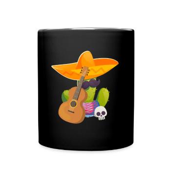 Cactus - Mug uni - noir - Devant