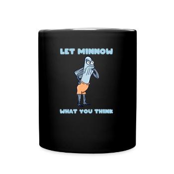 Elritze Wortspiel für Tierliebhaber - Tasse einfarbig - Schwarz - Vorne