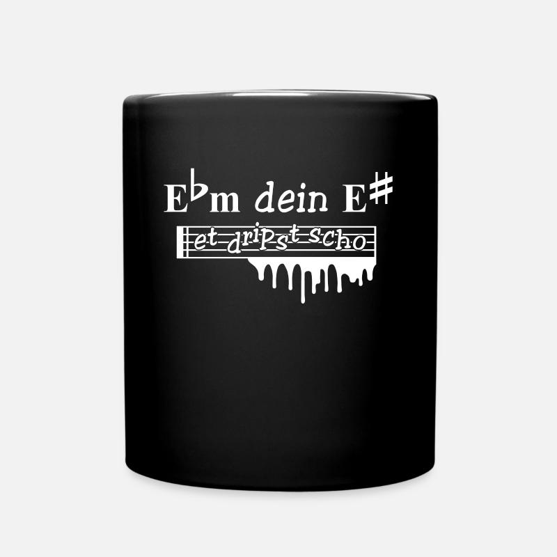 Musiker Saarland Ebm E# Saarländisch - Tasse einfarbig - Schwarz