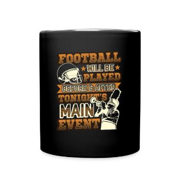 Football Halftime Show Main Event - Full Colour Mug - black - Front