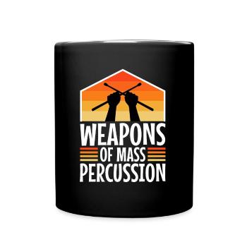 Armes de percussion de masse - Mug uni - noir - Devant