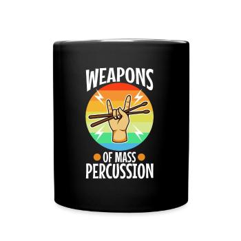 Armes de percussion de masse - Mug uni - noir - Devant