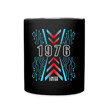 Birthday 1976 Gaming Limited Edition Gamer - Full Colour Mug - black - Front