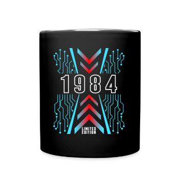 Birthday 1984 Gaming Limited Edition Gamer - Full Colour Mug - black - Front
