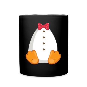 Funny Animal Penguin Costume For Halloween - Full Colour Mug - black - Front