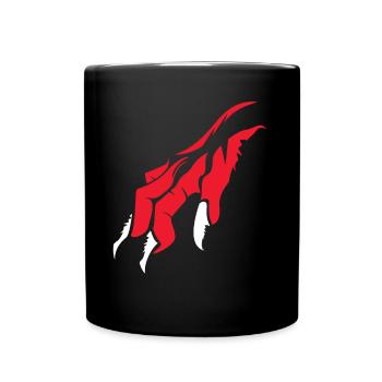 Creepy Monster Hands Claw Horror Scary Halloween - Tasse einfarbig - Schwarz - Vorne