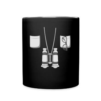 Funny Animal Zoo Jungle Costume For Halloween - Full Colour Mug - black - Front