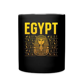 Tutankhamun Egyptian God Egypt Pharaoh - Full Colour Mug - black - Front