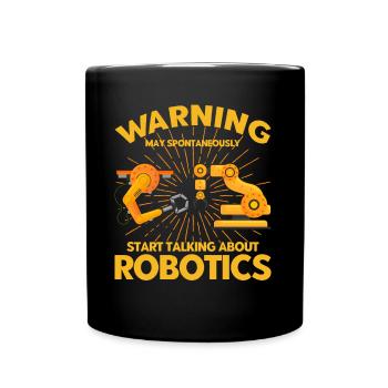 Technology Robotics Engineer Engineer Teacher - Full Colour Mug - black - Front