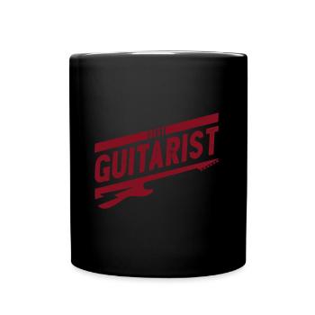 Best Guitarist Gitarre Musiker Geschenkidee - Tasse einfarbig - Schwarz - Vorne