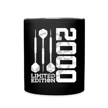 LIMITED EDITION 2000 DARTS 26TH BIRTHDAY - Full Colour Mug - black - Front