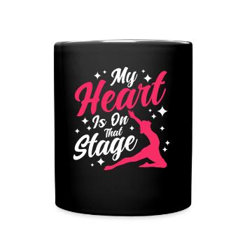 Ballet Danse Ballerine Ballet Danse Cadeau - Mug uni - noir - Devant