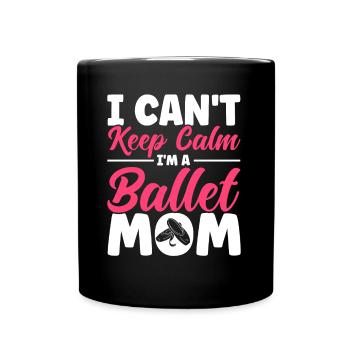 Ballet Dance Ballerina Ballet Girl Gift - Full Colour Mug - black - Front