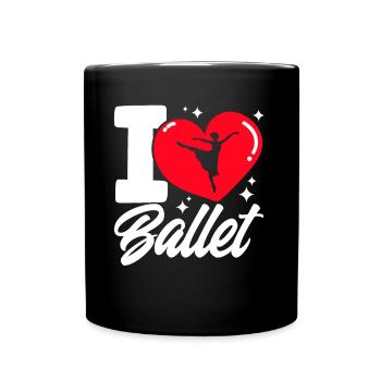 Danseuse de ballet Ballet Danse Ballet Filles - Mug uni - noir - Devant