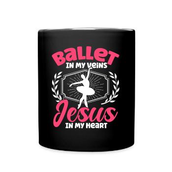 Ballet Danse Ballet Danse Ballerine Cadeau - Mug uni - noir - Devant