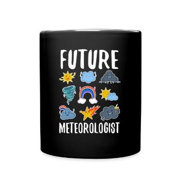 Future Meteorologist - Full Colour Mug - black - Front