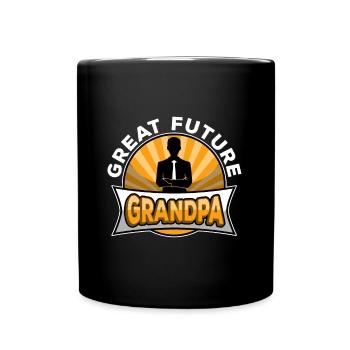 Great Future Grandpa - Full Colour Mug - black - Front