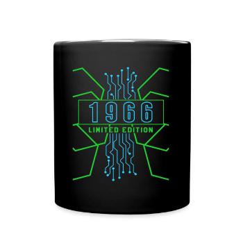 Birthday 1966 Gaming Limited Edition Gamer - Full Colour Mug - black - Front