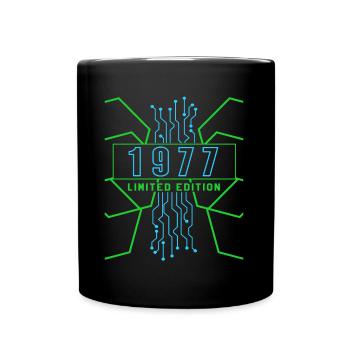Geburtstag 1977 Gaming Limited Edition Gamer - Tasse einfarbig - Schwarz - Vorne