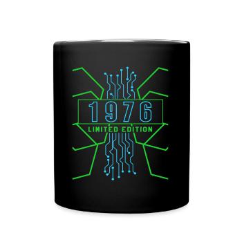 Birthday 1976 Gaming Limited Edition Gamer - Full Colour Mug - black - Front