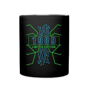 Geburtstag 1989 Gaming Limited Edition Gamer - Tasse einfarbig - Schwarz - Vorne