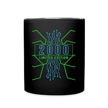 Anniversaire 2000 Gaming Édition Limitée Gamer - Mug uni - noir - Devant