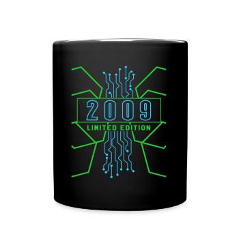 Birthday 2009 Gaming Limited Edition Gamer - Full Colour Mug - black - Front