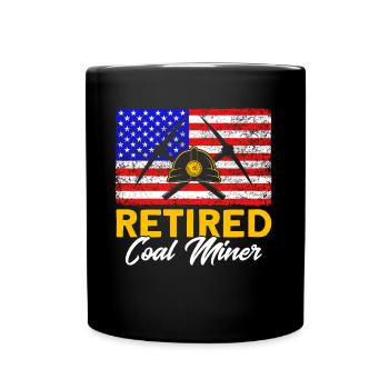 Mines souterraines Mineurs Mineurs de charbon - Mug uni - noir - Devant
