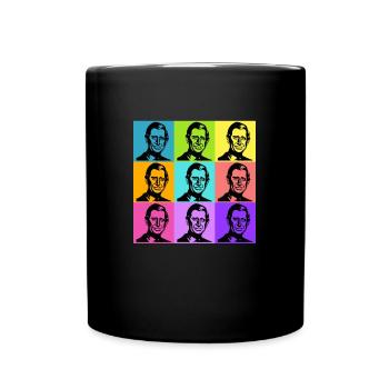 King Charles Colours - Tasse einfarbig - Schwarz - Vorne