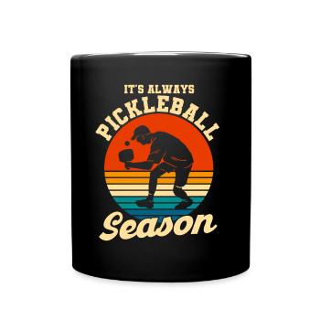 Pickleball Player Pickleball Paddleball Cadeau - Mug uni - noir - Devant