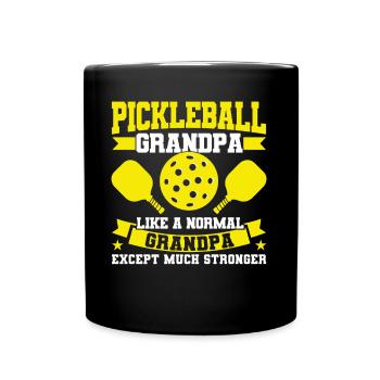 Pickleball Pickleball Jouer Paddleball Cadeau - Mug uni - noir - Devant